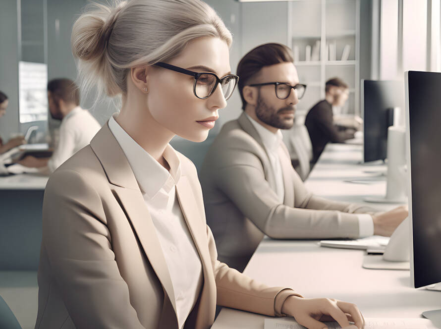 Content production and visual marketing work